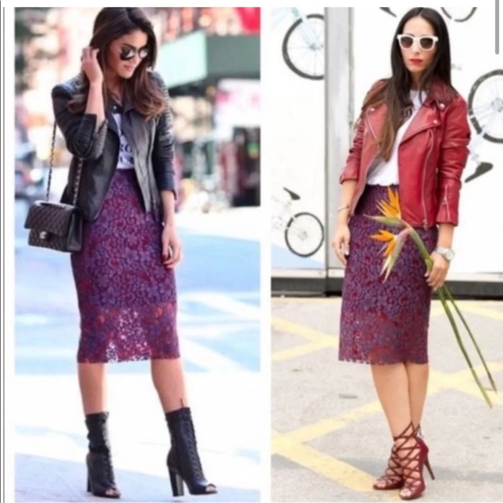 Zara Lace Skirt - Picture 3 of 9